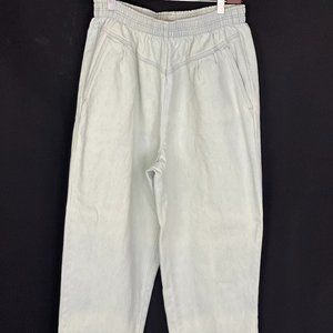 Lands End Womens High Rise Tapered Jeans